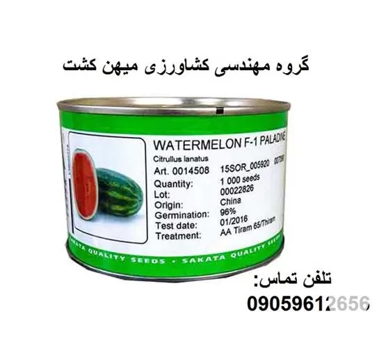 بذر هندوانه پالادین در گروه خرید و فروش بذر هندوانه در یکمیوه -عکس1