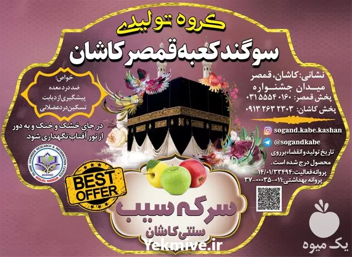 خرید سرکه سیب سنتی در گروه محصولات ترشی در یکمیوه -عکس1