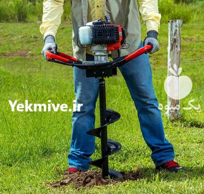 مته چاله کن موتوری باغی در گروه خرید و فروش موتور کشاورزی در یکمیوه -عکس3