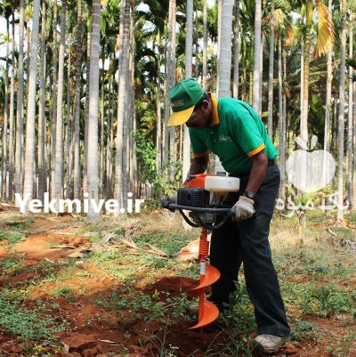 چاله کن موتوری KM 530 مدل در گروه خرید و فروش چاله کن در یکمیوه -عکس2