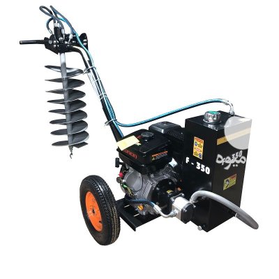 مته چال کن هیدرولیک مدل KM 13 H در تهران در گروه خرید و فروش چاله کن در یکمیوه -عکس3