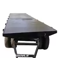 خرید تریلی کفی پشت تراکتور متری در خراسان رضوی در گروه خرید و فروش تریلی در یکمیوه