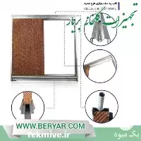 قاب پد سلولزی یا فریم گالوانیزه در تهران در گروه خرید و فروش تجهیزات گلخانه در یکمیوه