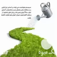 اجرای ابیاری اتوماتیک فضای سبز در تهران در گروه سازنده در یکمیوه