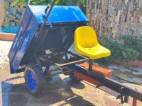 تریلی یا گاری تیلر در گروه خرید و فروش تریلی در یکمیوه