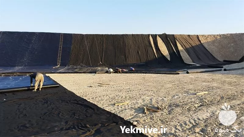 فروش اجرای استخر های پلیمری کشاورزی در گروه خرید و فروش استخر کشاورزی در یکمیوه -عکس1