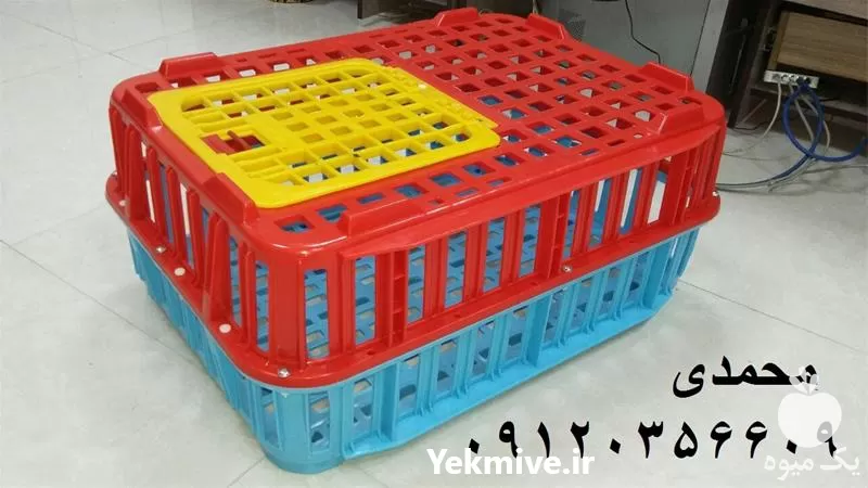 قفس حمل طیور فروش سبد حمل در کرمان  در گروه تجهیزات مرغداری در یکمیوه -عکس1