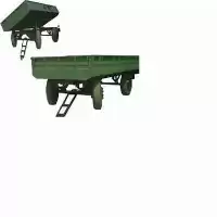 فروش تریلر پشت تراکتور دو چهار در گروه خرید و فروش تریلی در یکمیوه