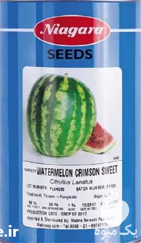 عرضه و فروش بذر هندوانه نیاگارا در گروه خرید و فروش بذر هندوانه در یکمیوه -عکس1