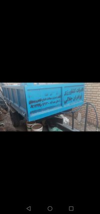 تریلی تراکتور 4 تنی جک دار در گروه خرید و فروش تریلی در یکمیوه