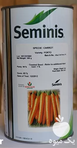 قیمت خرید بدر هویج فورتو دارای در شیراز در گروه خرید و فروش بذر هویج در یکمیوه -عکس1