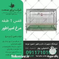 فروش قفس مرغ خروس امپراطور یک در رشت در گروه تجهیزات مرغداری در یکمیوه