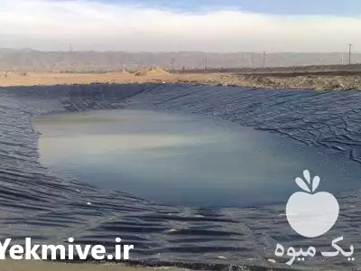 قیمت خرید استخر کشاورزی با پوشش در گروه خرید و فروش ژئوممبران و ژئوتکستایل در یکمیوه -عکس1