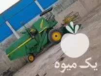 کار کمباین در زرین رود در گروه خدمات کمباین زمین در یکمیوه -عکس1