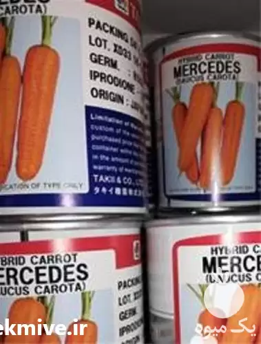 قیمت خرید بذر هویج تاکی مرسدس در یزد در گروه خرید و فروش بذر هویج در یکمیوه -عکس1