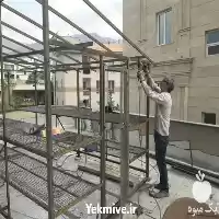 جوشکاری درب پنجره نصب سازه گلخانه در تهران در گروه سازنده در یکمیوه