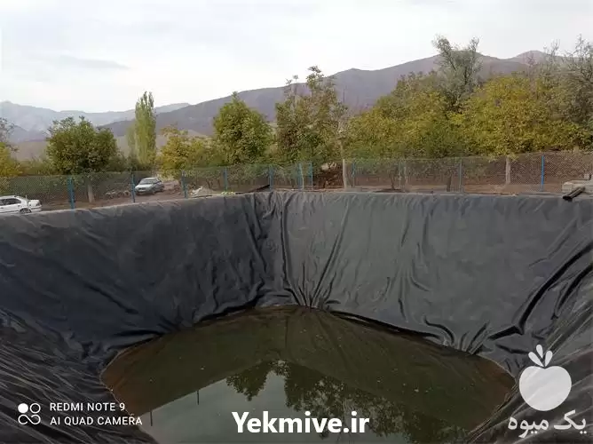 فروش ساخت استخرهای کشاورزی ارزان قیمت در گروه خرید و فروش ژئوممبران و ژئوتکستایل در یکمیوه -عکس1