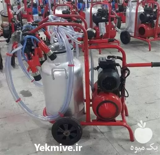 فروش دستگاه شیردوش با بهترین قیمت در رشت در گروه تجهیزات دامداری در یکمیوه -عکس1