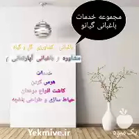 شرکت و مجموعه خدمات باغبانی در کرمان  در گروه خدمات باغبانی در یکمیوه