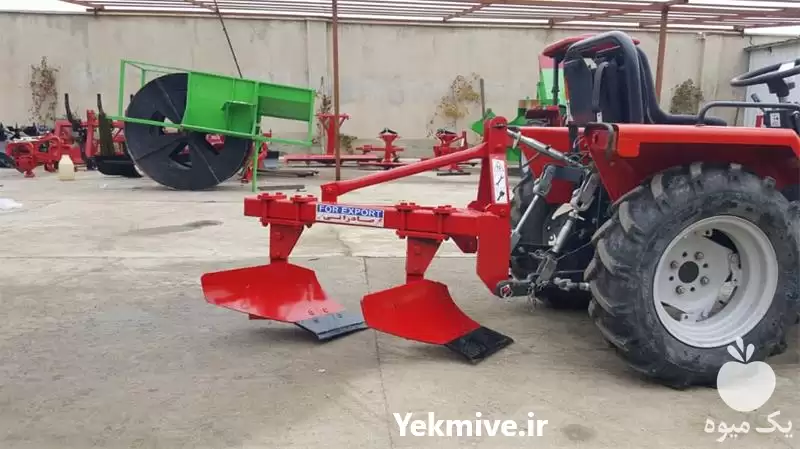 فروش گاو آهن دو خیش تراکتوری در قزوین در گروه خرید و فروش گاوآهن در یکمیوه -عکس1