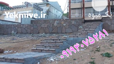 اجرای سنگ لاشه سنگ مالون سنگ در گروه حمل و نقل در یکمیوه -عکس4