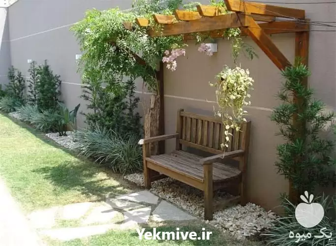 محوطه سازی طراحی در گروه سازنده در یکمیوه -عکس1