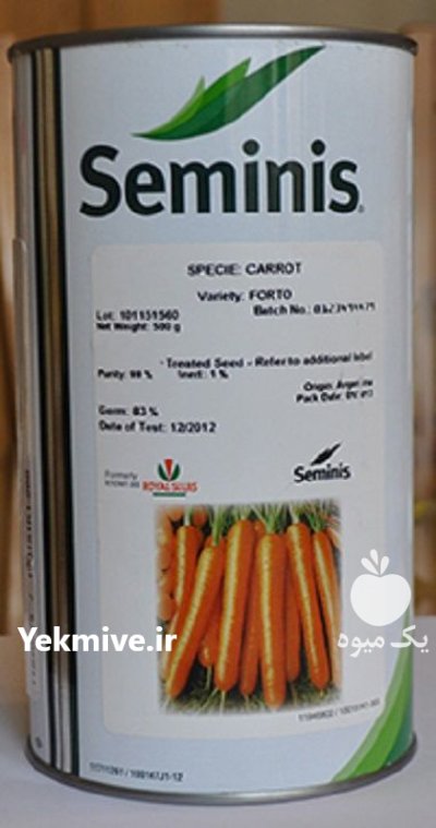 فروش بذر هویج استاندارد فورتو forto در شیراز در گروه خرید و فروش هویج در یکمیوه -عکس2
