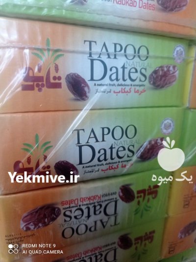 خرما کبکاب بسته بندی 800 گرمی در کرج در گروه خرید و فروش خرما در یکمیوه -عکس2