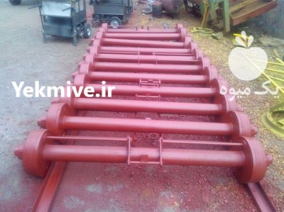 تریلی پشت تراکتور اکسل تریلی در تهران در گروه خرید و فروش تریلی در یکمیوه -عکس1