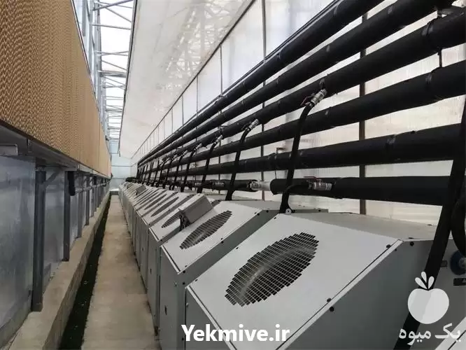 فروش تهیه توزیع سیستم خنک کننده در گروه خرید و فروش تجهیزات گلخانه در یکمیوه -عکس1