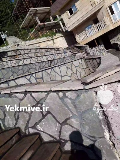 اجرای سنگ لاشه در تهران نصب در ارجمند در گروه سازنده در یکمیوه -عکس2