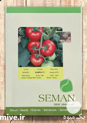 قیمت خرید بذر گوجه فرنگی سمیرا در تهران در گروه خرید و فروش بذر گوجه در یکمیوه -عکس1