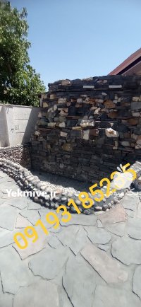 نصب آبشار سنگی تهران در تجریش در گروه سازنده در یکمیوه