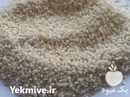 فروش نیم دانه لاشه برنج در لاهیجان در گروه خرید و فروش برنج در یکمیوه -عکس1