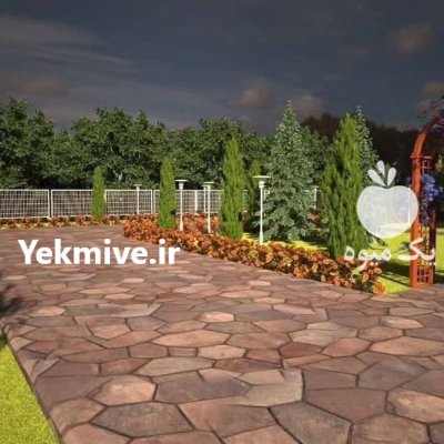 اجرای سنگ لاشه سنگ ورقه ای در تهران در گروه سازنده در یکمیوه -عکس3