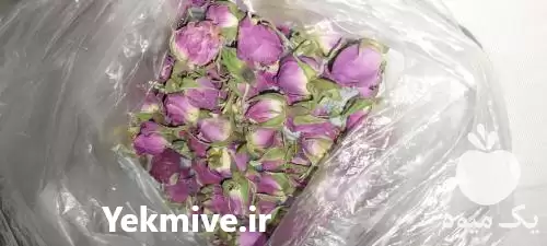 قیمت خرید 	غنچه خشک گل محمدی در گروه خرید و فروش گیاهان دارویی در یکمیوه -عکس1