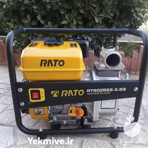 فروش موتور پمپ بنزینی راتو در کرج در گروه خرید و فروش موتور کشاورزی در یکمیوه -عکس1