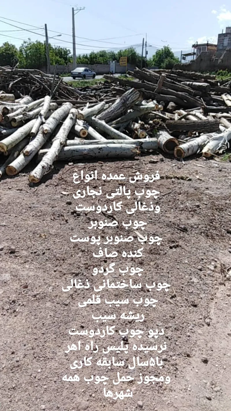 فروش انواع چوب پالتی صنوبر ذغالی در تبریز در گروه خرید و فروش پالت در یکمیوه -عکس3