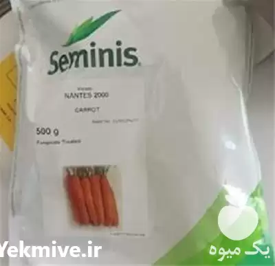 فروش بذر هویج نانتس 2000 سمینیس در گروه خرید و فروش هویج در یکمیوه -عکس1