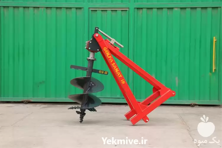 قیمت خرید مته پشت تراکتوری چاله در همدان در گروه خرید و فروش چاله کن در یکمیوه -عکس1