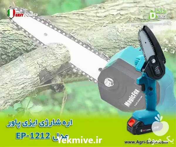 فروش اره زنجیری شارژی مدل EP 1212 در کرج در گروه خرید و فروش اره برقی در یکمیوه -عکس1