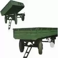 قیمت خرید قیمت تریلر پشت تراکتور در رشت در گروه خرید و فروش تیلر چهارچرخ در یکمیوه