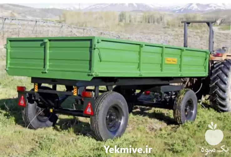 فروش تریلی تراکتور تولید شده در کرمان  در گروه خرید و فروش ماشین آلات کشاورزی در یکمیوه -عکس1