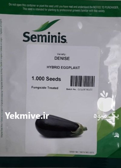بذر بادمجان هیبرید دنیز سمینس در گروه خرید و فروش بذر بادمجان در یکمیوه -عکس1