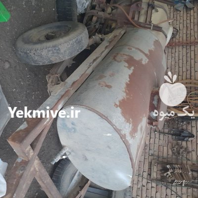تانکر آب چرخ دار در گروه خرید و فروش تانکر کشاورزی در یکمیوه -عکس1