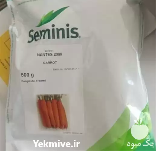 قیمت خرید بذر هویج نارنجی نانتس در اهواز در گروه خرید و فروش بذر هویج در یکمیوه -عکس1