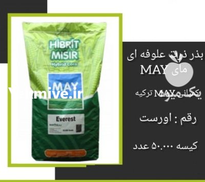 فروش بذر ذرت EVEREST MAY در اهواز در گروه خرید و فروش بذر ذرت در یکمیوه -عکس1