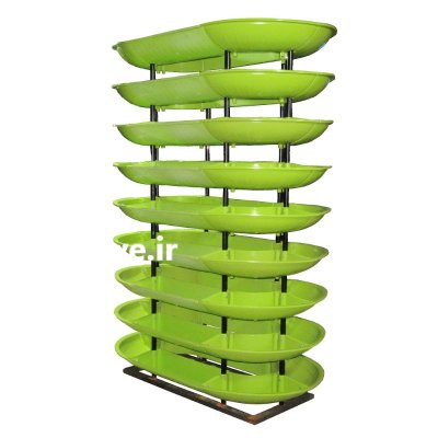 فلاورباکس شهری هیلدا گلدان طبقاتی بیضی در تهران در گروه خرید و فروش تجهیزات گلخانه در یکمیوه -عکس3