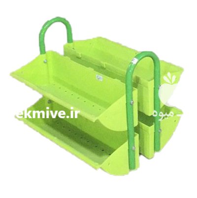 فلاورباکس خورجینی هیلدا مستطیل گلدان پالونی در تهران در گروه خرید و فروش تجهیزات گلخانه در یکمیوه -عکس1