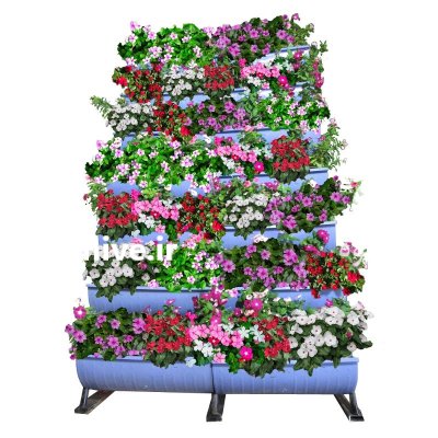 فلاورباکس طبقاتی هیلدا گلدان طبقاتی حرمی در تهران در گروه خرید و فروش تجهیزات گلخانه در یکمیوه -عکس2